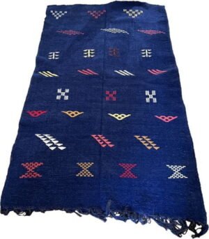 Moroccan blue rug Moroccan blue rug