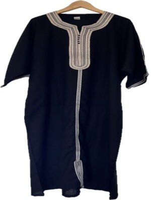 Moroccan kaftan Moroccan black and gold kaftan
