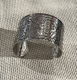 Moroccan silver engraved bracelet Moroccan silver engraved bracelet