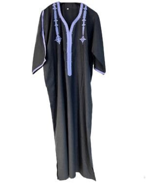 vetement marocain homme5 dark grey kaftan for men