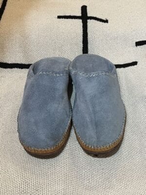 Moroccan suede slippers Moroccan suede slippers