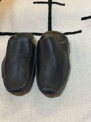 black slippers black slippers