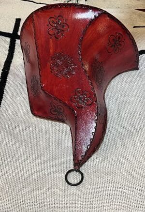 moroccan leather sconce moroccan leather sconce