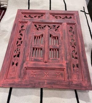 pink wood mirror pink wood mirror