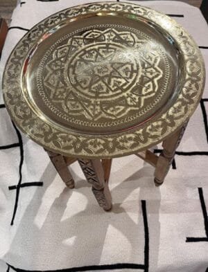 table en brass marocaine table en brass marocaine
