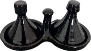 black mini tagine mini tagine marocain noir