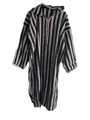 Djellaba-marocain-laine-homme-hiver Moroccan Wool Djellaba with Hood – Winter Traditional Robe