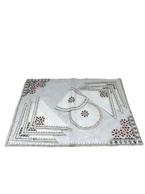 nappe-marocaine-petite-table-napperons Moroccan tablecloth, napkins and teapot cover handle